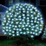 BlcTec Christmas Net Lights – Minimalist 176 LED Mesh with Warm White Mode and Timer for Understated Holiday Decor