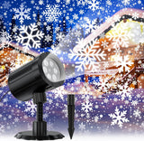 GUSODOR Dynamic Snowfall Projector – Bedroom Aesthetic and Holiday Home Lighting, 9-Pattern LED