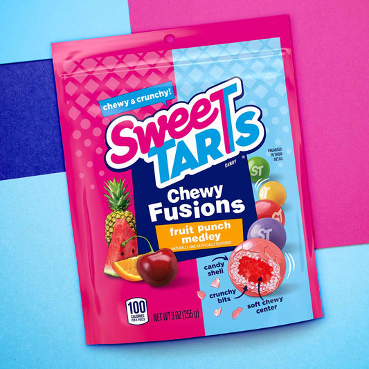 SweeTARTS Mini Chewy Candy – Care Package Treat for College Students, 12 oz