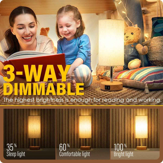 Yarra-Decor Touch Lamp – Thoughtful Housewarming Gift for New Homeowners with USB Ports