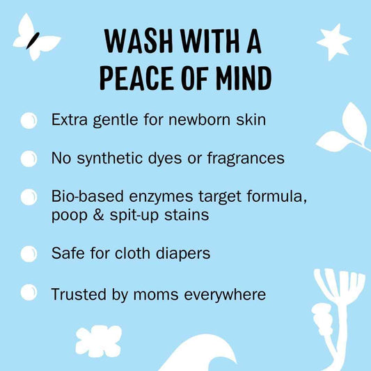 Molly's Suds Baby Liquid Laundry Detergent – Non-Toxic Self Care Essential for New and Expecting Mothers