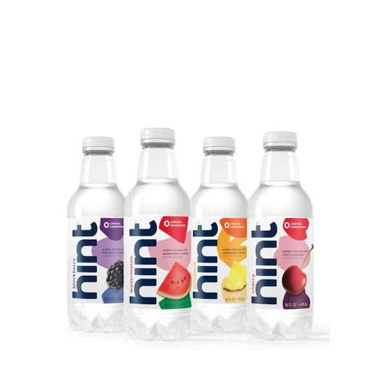 Hint Flavored Water for Camping Trips and Hiking Days, Sturdy BPA-Free 12-Pack