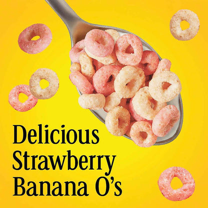 Cheerios Strawberry Banana Cereal – Care Package Gift for Grandparents Hosting Great-Grandchildren