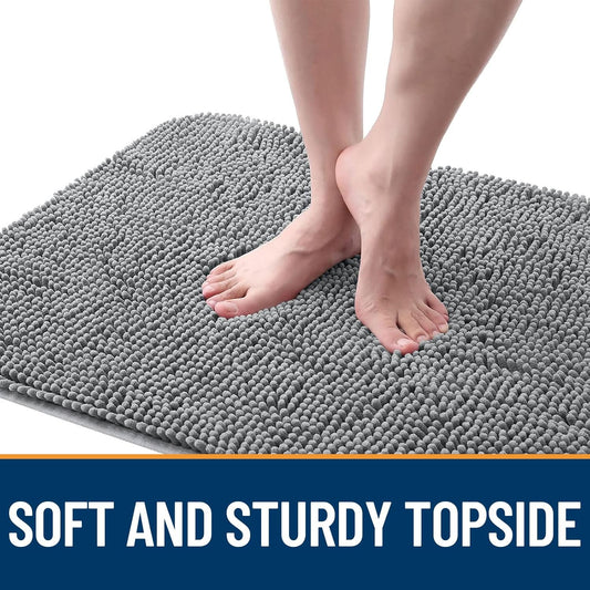 OLANLY_Dog_Door_Mat_for_Muddy_Paws,_Absorbent_&_Non-Slip,_Quick_Dry_Chenille,_Washable_Mud_Mat_for_Dogs,_Indoor_Entry_Floor_Mat