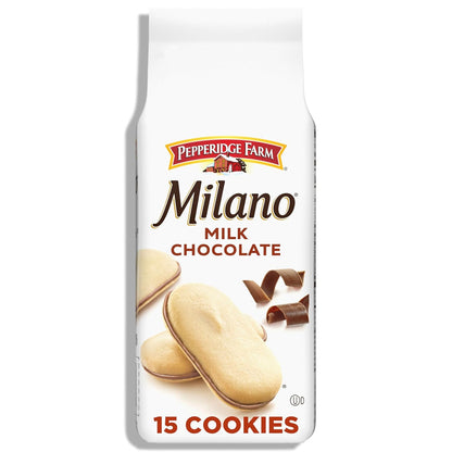 Pepperidge_Farm_Milano_Milk_Chocolate_Cookies,_6_OZ_Bag_(15_Cookies)