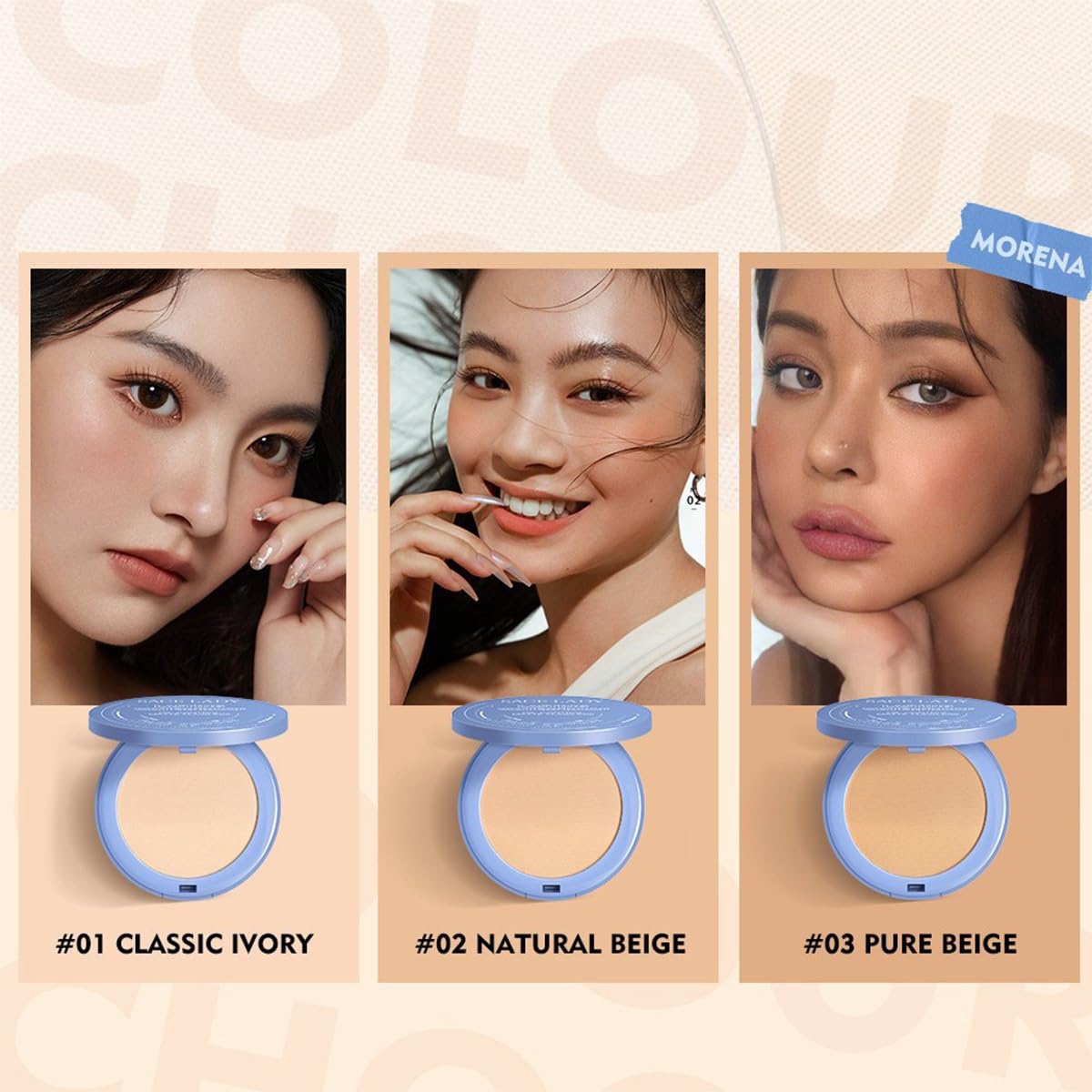 Gagk_Matte_Perfection_Pressed_Powder,_Waterproof_Face_Powder,_Summer_Oil_Control_Setting_Powder,_Lightweight_Facial_Makeup_for_Soft_Focus_Finish(#02_NATURAL_BEIGE)