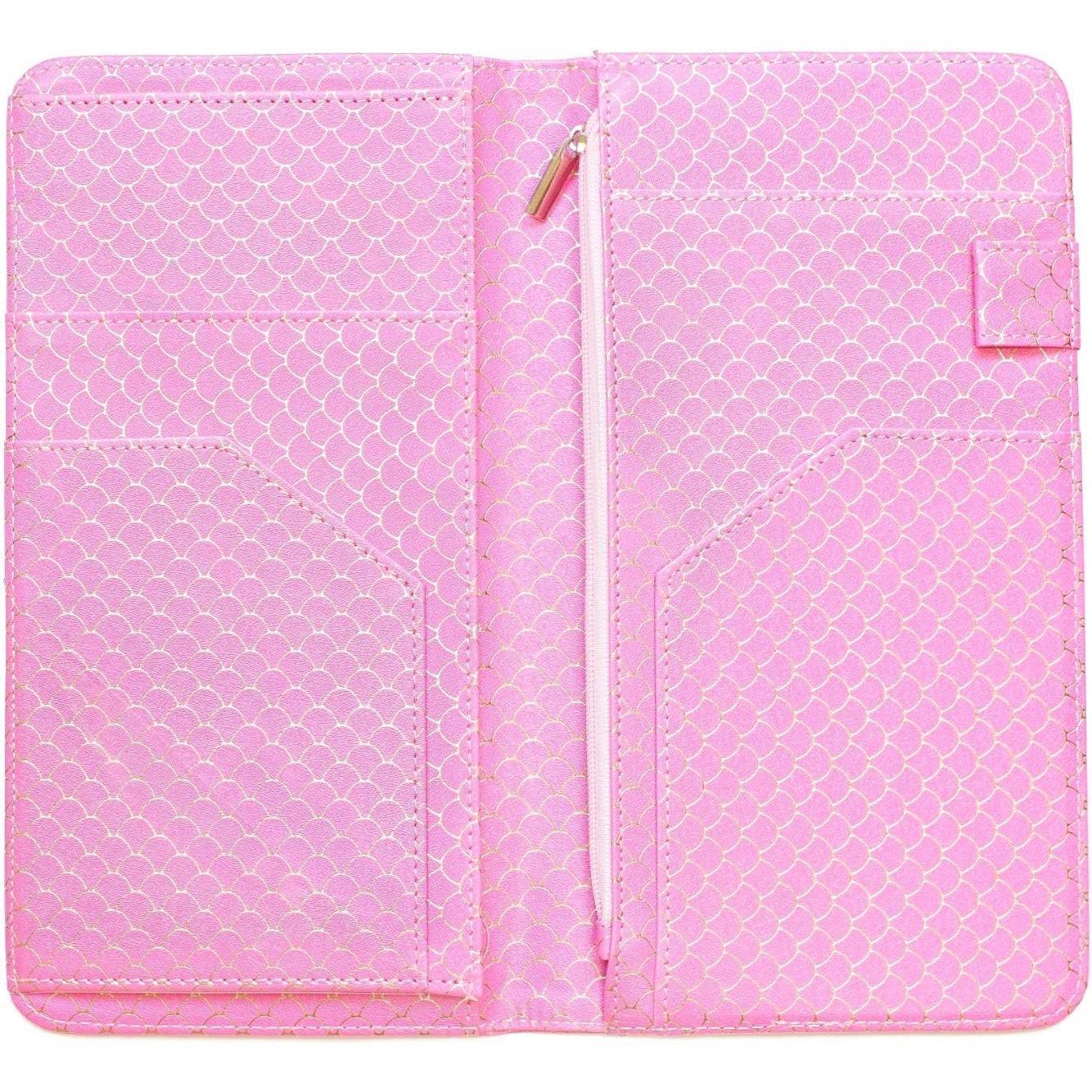 Mymazn_Server_books_for_Waitress_Wallet_Shimmer_Cute_Waitressing_Book_Waiter_Organizer_with_Magnetic_Money_Zipper_Pocket_Fits_Restaurant_Pad_Guest_Checkbook