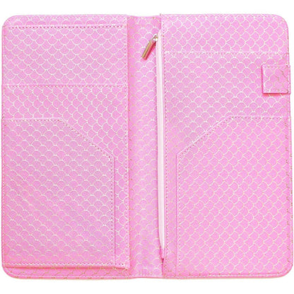 Mymazn_Server_books_for_Waitress_Wallet_Shimmer_Cute_Waitressing_Book_Waiter_Organizer_with_Magnetic_Money_Zipper_Pocket_Fits_Restaurant_Pad_Guest_Checkbook