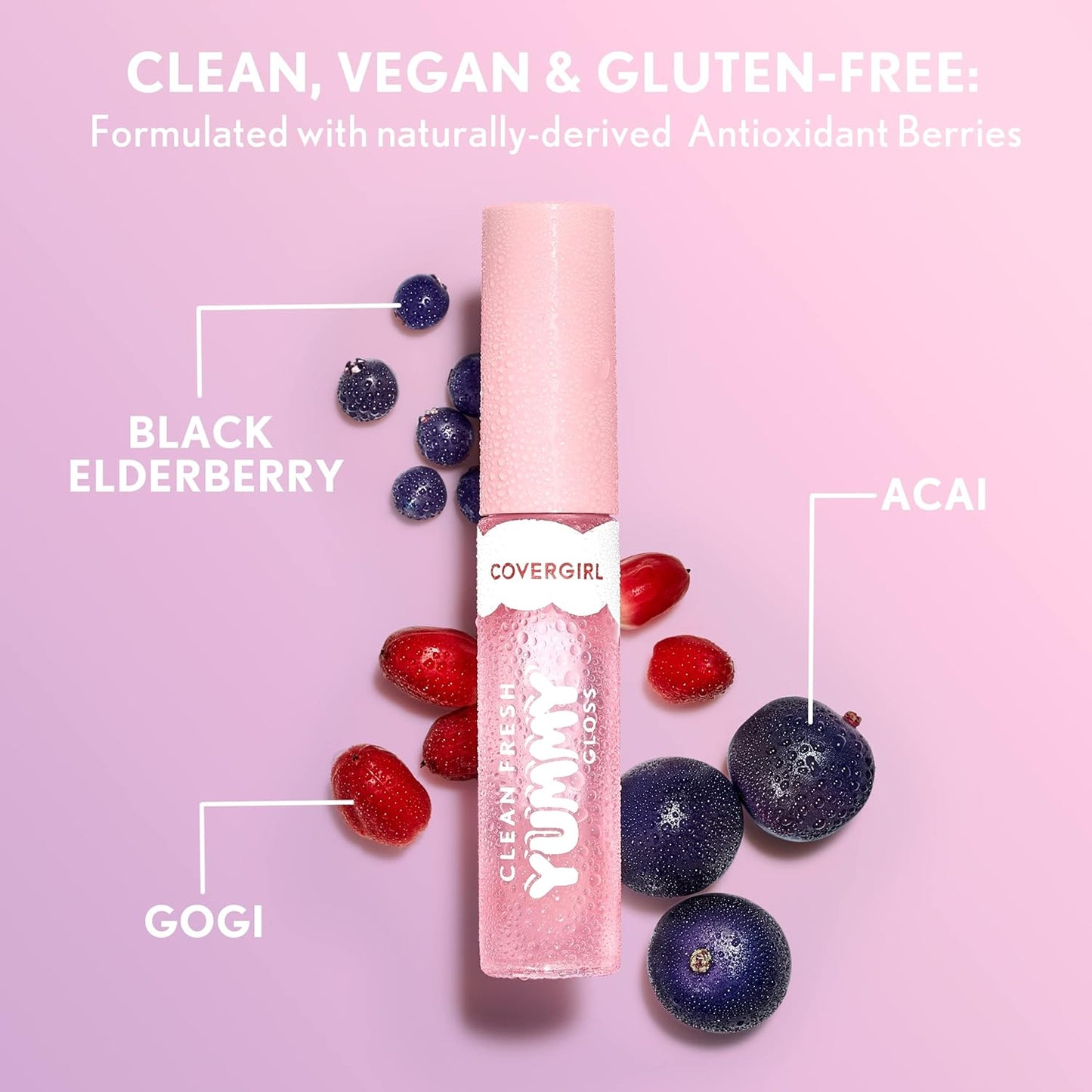 COVERGIRL_Clean_Fresh_Yummy_Gloss_–_Lip_Gloss,_Sheer,_Natural_Scents,_Vegan_Formula_-_Let’s_Get_Fizzical_Lipstick_Makeup_Cosmetic_Glossy_Lip_Care