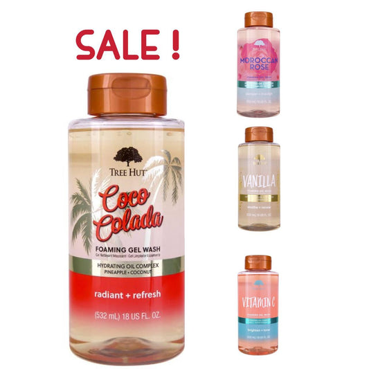 (Variety_of_Scent_)_Tree_Hut_Radiant_&_Refresh_Foaming_Gel_Wash,_18_oz.