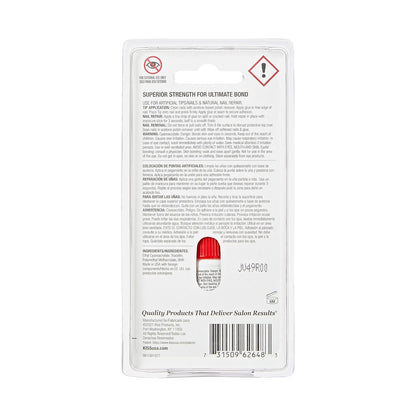 KISS_PowerFlex_Maximum_Speed_Nail_Glue_for_Press_On_Nails,_Super_Strength_Flex_Formula_Nail_Adhesive,_Includes_One_Bottle_3g_(0.10_oz.)_with_Twist-Off_Cap_&_Nozzle_Tip_Squeeze_Applicator