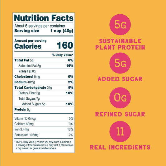 Seven Sundays Cereal Oat Super Fruity – Simple Ingredient Cereal for Clutter-Free Pantries