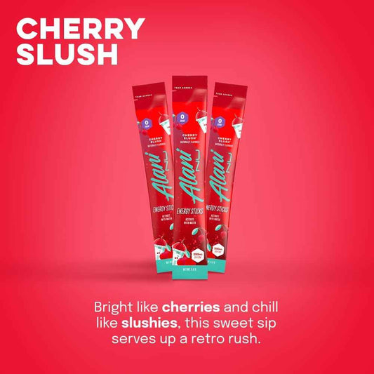 Alani Nu PINK SLUSH Energy Sticks – Portable Powdered Energy for Commute, Coworking, and Back-to-Back Meetings