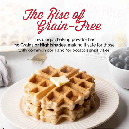 Otto's Naturals Grain-Free Baking Powder – Three-Ingredient Formula for an Uncluttered Pantry