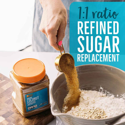 BetterBody Foods Organic Coconut Sugar – Non GMO Pantry Staple for Baking With Children
