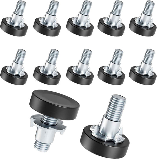 Skywin Adjustable Furniture Levelers – Patio & Deck Table Stabilizer, Weather-Resistant 12-Pack