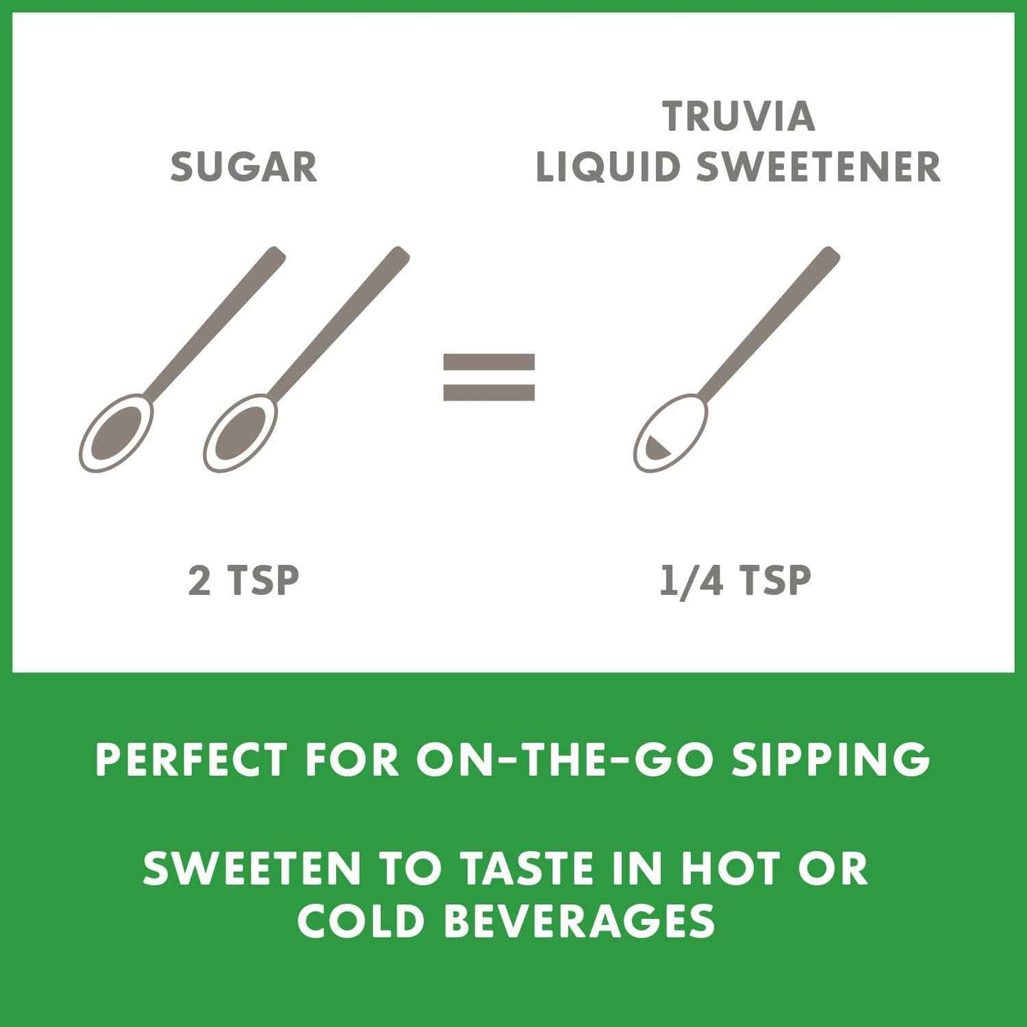 Truvia Stevia Leaf Liquid Sweetener – Compact Flip-Top Bottle for Intentional Kitchens and Simple Mornings