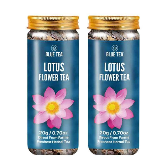 Blue Tea Lotus Flower Tea - 1.40 Oz - 20 Cups | Birthday Gift for Her | Premium Herbal Tea for Tea-Curious Friends