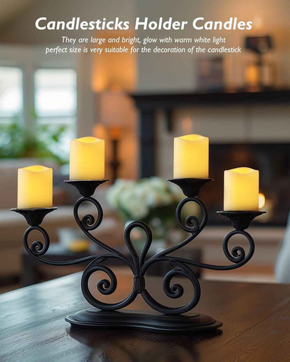 Homemory Flameless Votive Candles – Child and Pet Safe Lighting for Living Room and Nursery with No Open Flame
