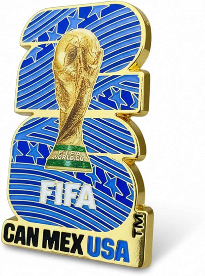 Official FIFA World Cup 2026 Edition Specialty Pins - Thoughtful Birthday Gift for Soccer Fans, Premium Collectors Pin with Hologram Authenticity