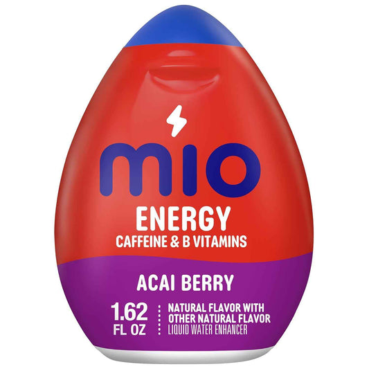 mio Energy Acai Berry Water Enhancer – Gym-Bag-Sized Hydration for Post-Workout and Yoga Studio Sessions