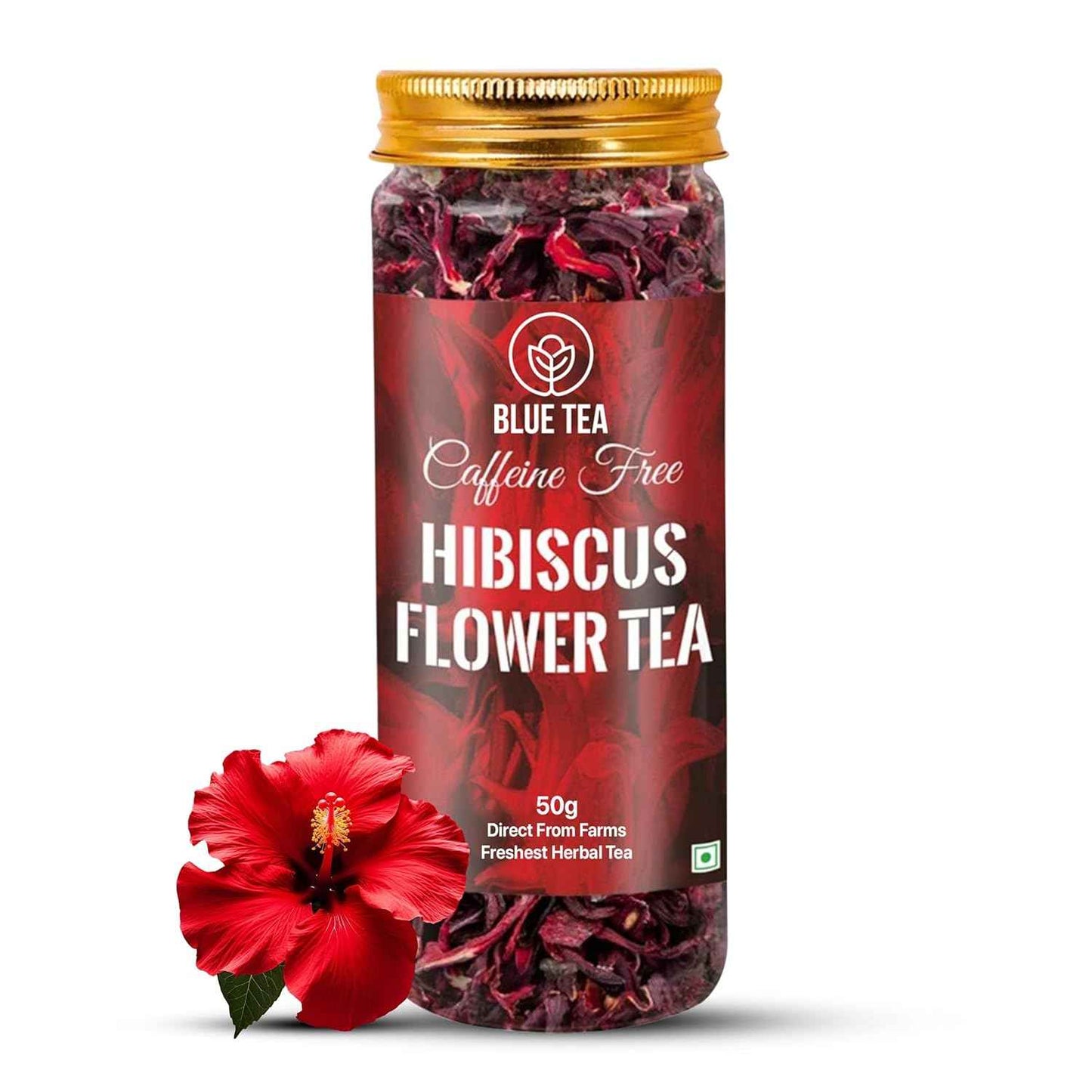BLUE TEA Caffeine Free Herbal Tea – Housewarming Gift Set for Women Who Love Clean Wellness