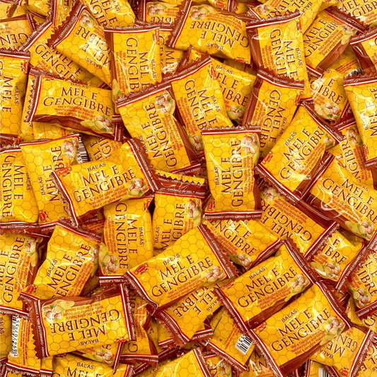 Mountain Meadow Sweets Honey Ginger Hard Candy – Heartfelt Birthday Gift for Mom and Women, Individually Wrapped Old Fashioned Treats