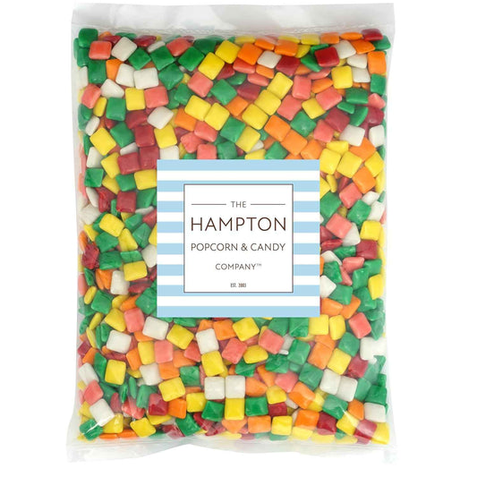 Hampton Popcorn & Candy Company Chiclets Chewing Gum - 1 Pound Resealable Bulk Pack for Picnics, Tailgates, and Park Outings