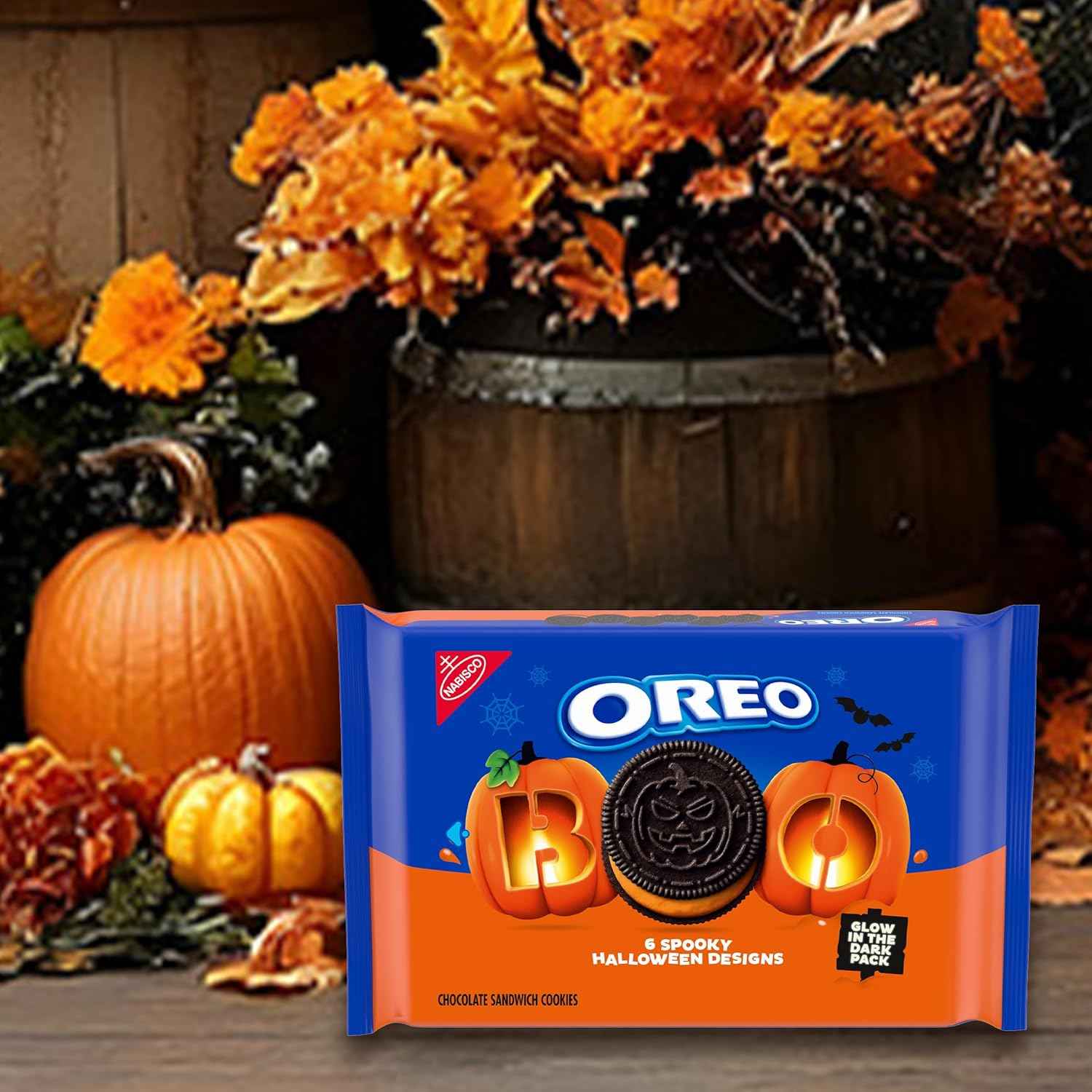 OREO Apple Pie a la Mode Cookies – Resealable Travel Snack for Camping Trips