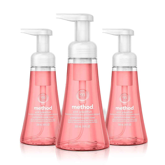 Method Foaming Hand Soap Pink Grapefruit – Mindful Hand Care Ritual for a Calmer Bathroom Routine