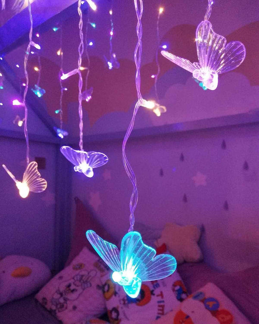 90 LED Butterfly String Lights with Remote – Thoughtful Gift for Tween Girls, New Moms, and Teens