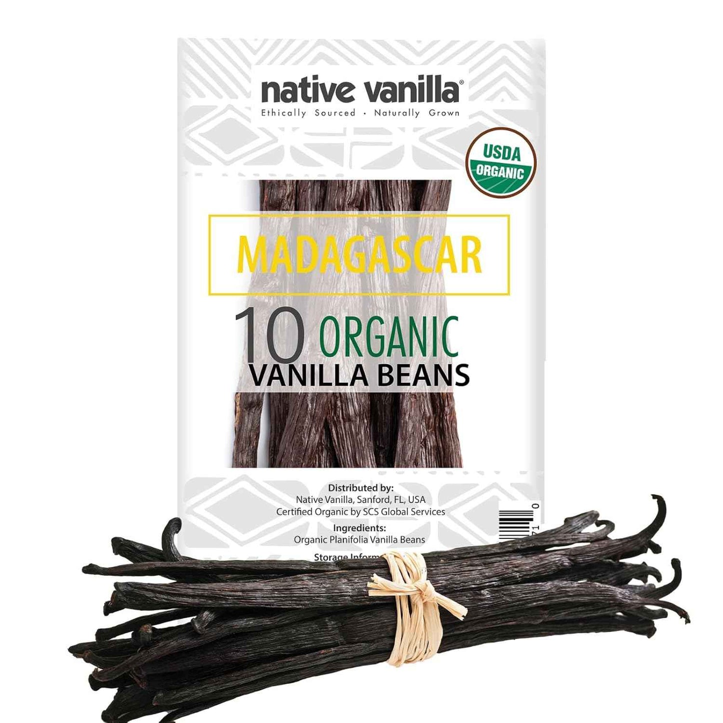 Native Vanilla — Reserve Whole Vanilla Beans for Luxury Dessert Making & Artisan Extract Crafting