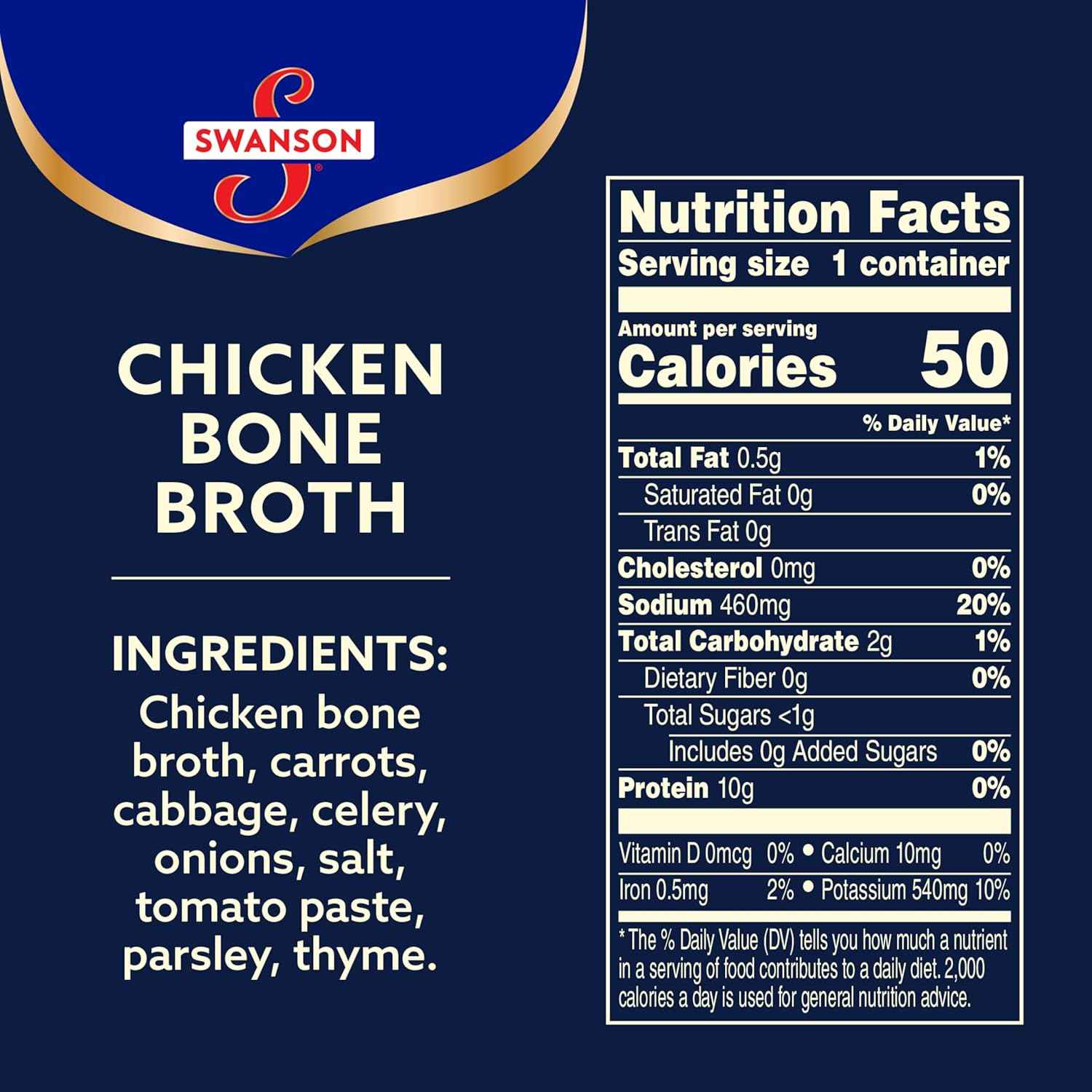 Swanson Sipping Chicken Broth – Study Session Desk Companion, 50-Calorie Hands-Free Sipping Lid Cup