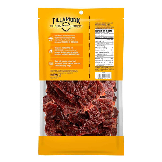 Tillamook Country Smoker 10 g Protein Beef Jerky Honey Glazed – Keto and Low-Carb Pantry Snack for Mindful Eating