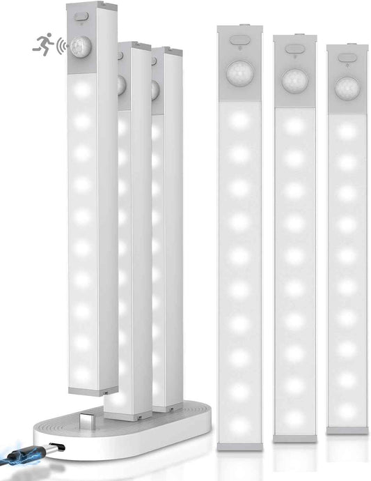 LumenGlow Motion Cabinet Light Set – Thoughtful Housewarming Gift for New Homeowners