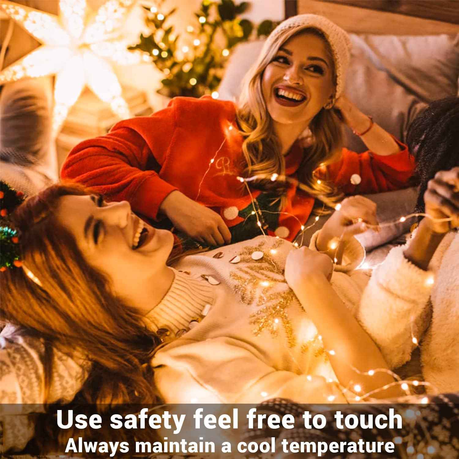 LumNest Fairy Lights – Thoughtful Birthday Gift for Her, Dimmable Cozy Home Decor Set