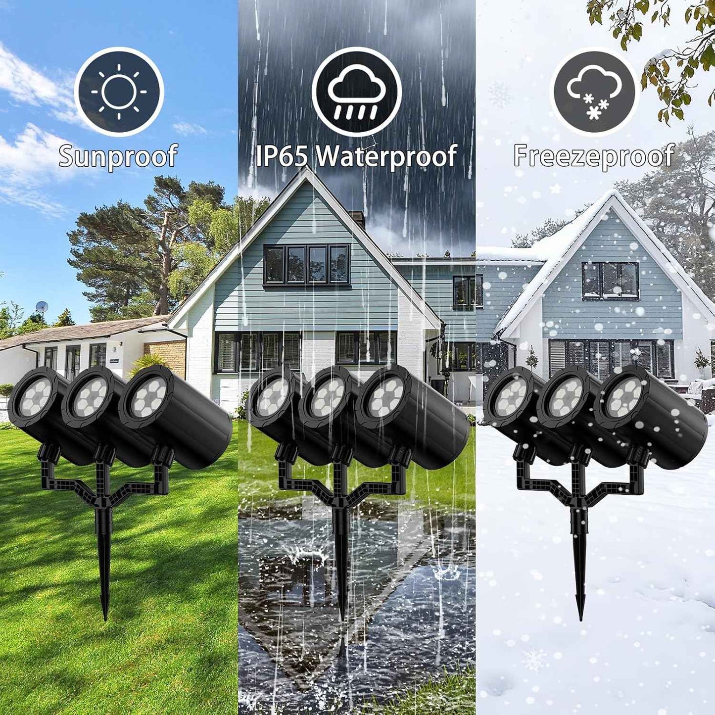[Brand] 360° Snowfall Projector – Reusable Holiday Present for Hosts and Home Decorators