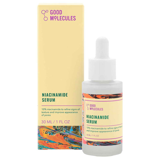 Good Molecules Niacinamide Serum – 10% Niacinamide in a Clean Single-Step Formula for Uncluttered Vanities
