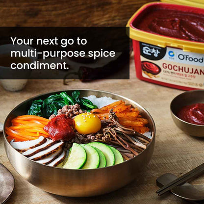 Chung Jung One O'Food Brown Rice Gochujang – Three-Ingredient Korean Chili Paste for the Uncluttered Pantry