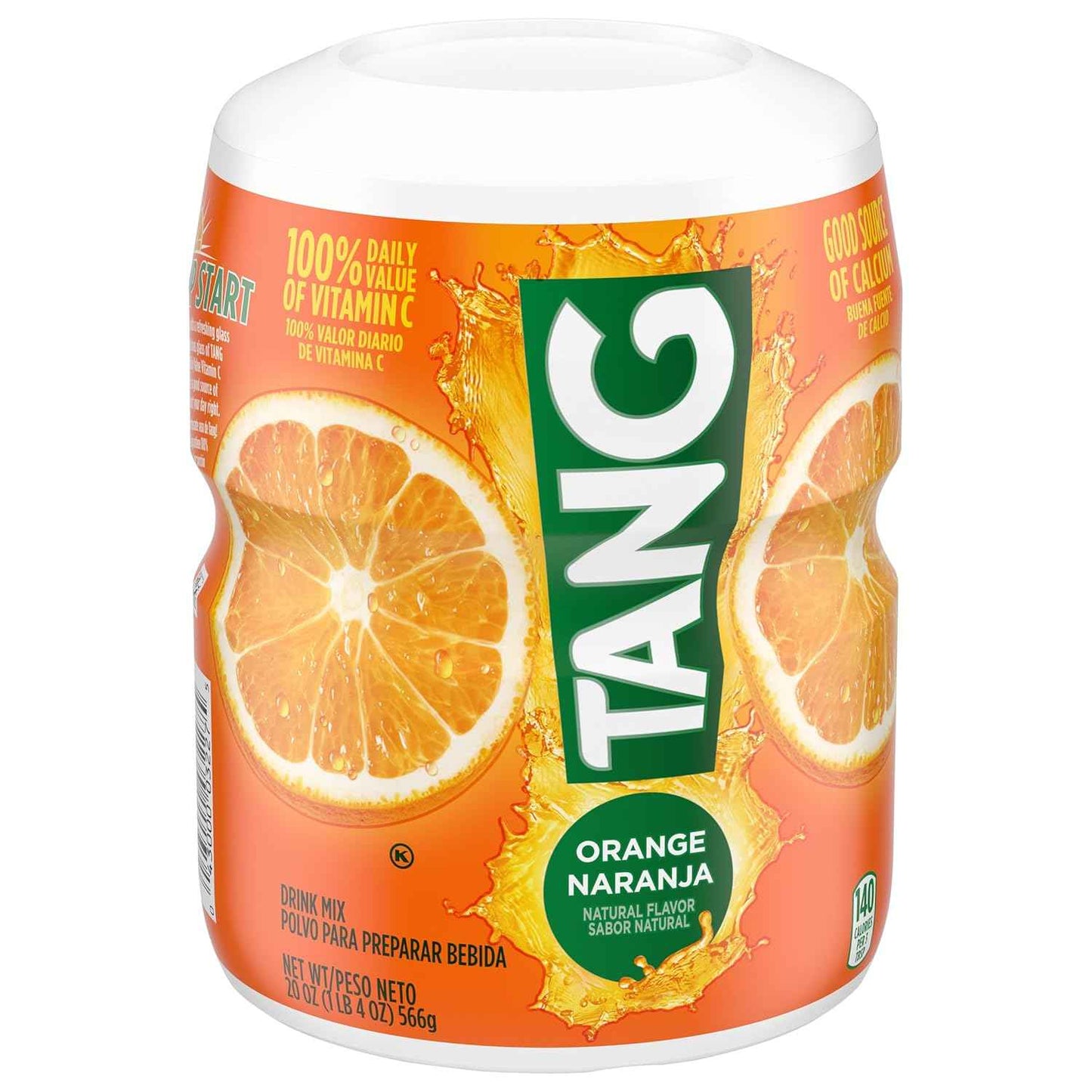 Tang Powdered Orange Drink Mix – Calcium and Vitamin C Boost for Wellness-Focused Home Kitchens