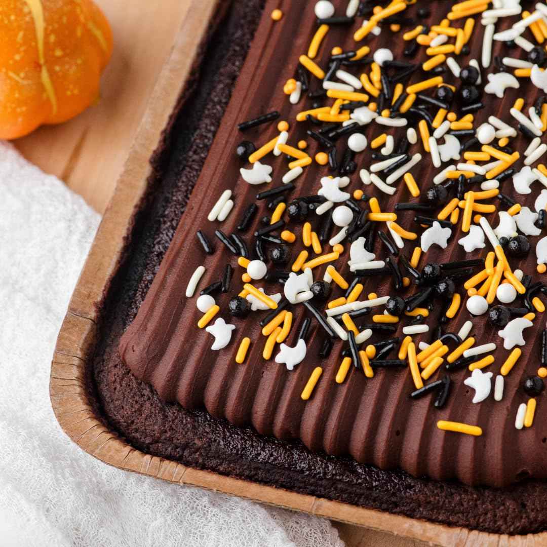 Sweets Indeed Natural Dye Free Halloween Sprinkles – Allergen Aware Edible Topping for Sensitive Children