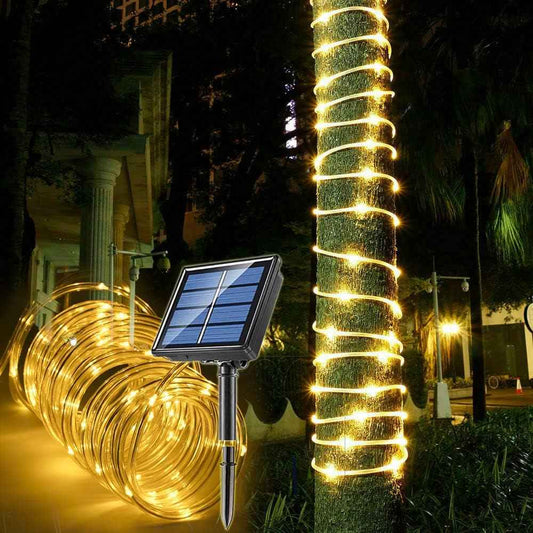 Lumify Solar Rope Light 100LED Waterproof String Birthday Gift for Mom Women and Housewarming Present