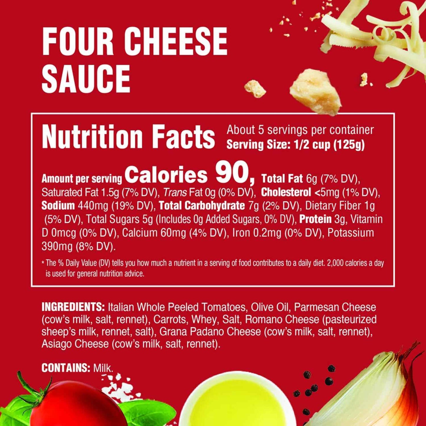 Rao's Homemade Four Cheese Pasta Sauce, 24 oz – Thoughtful Gourmet Gift for the Home Italian Cook