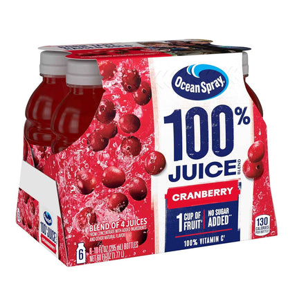 Ocean Spray Cranberry Juice – Travel Size Cocktail Mixer for Picnics and Camping