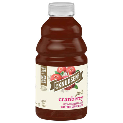 R.W. Knudsen Premium Cranberry Juice Not from Concentrate – 32 fl oz Thoughtful Wellness Gift for Her