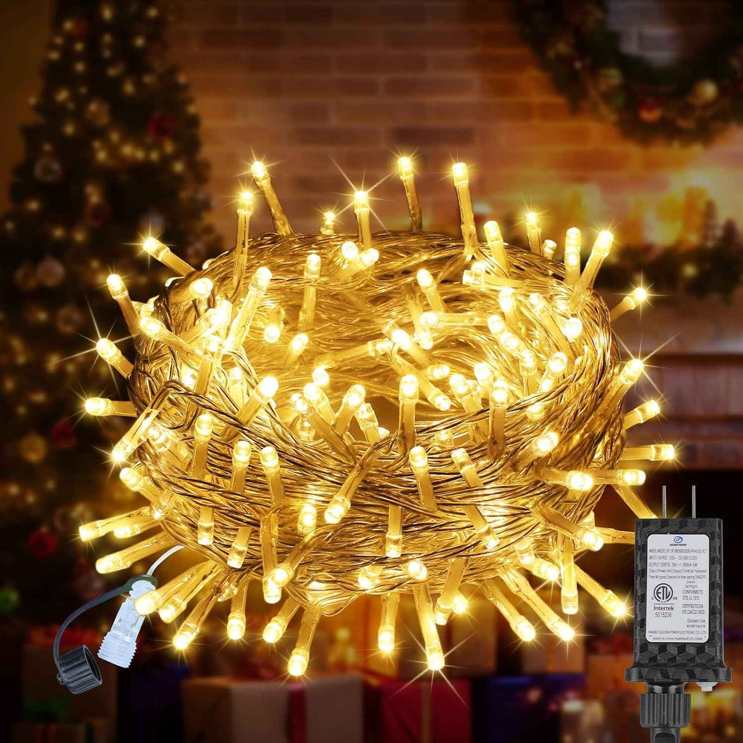 CozyAura Fairy String Lights – Cozy Housewarming and Birthday Gift for Her, Warm White 33ft Decor