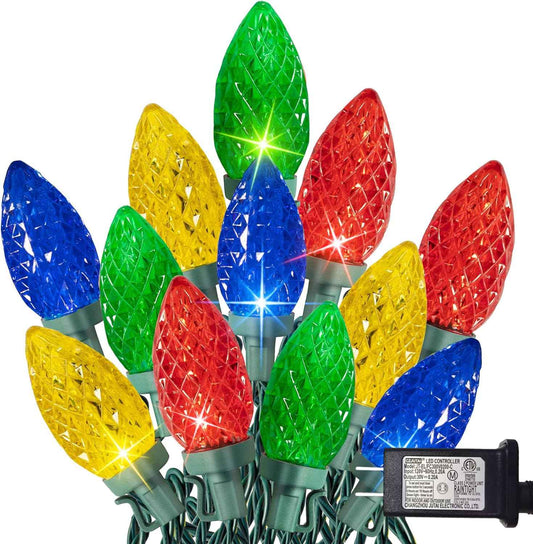TW SHINE C9 Christmas Lights – Thoughtful Holiday Gift for Neighbors and Friends Housewarming