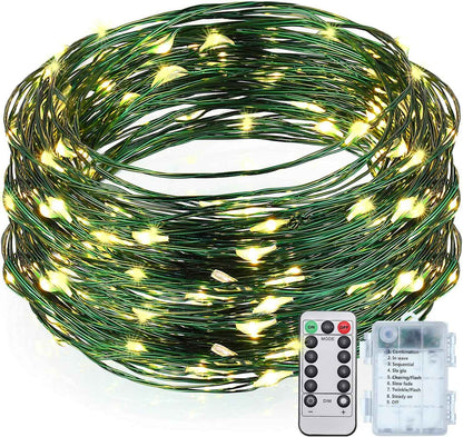 Mudder Cool Touch LED String Lights – Flameless Home Lighting, Low Heat Battery Operated for Nighttime Safety and Peace of Mind