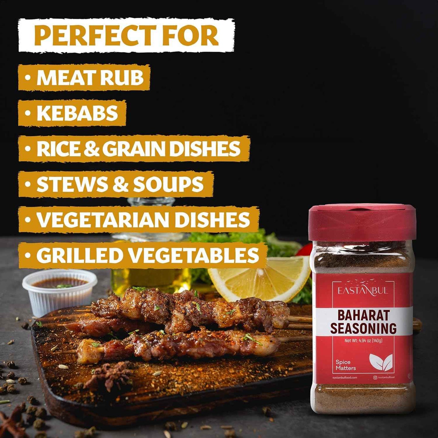 Eastanbul Baharat Spice Blend – Premium 8-Spice Blend for Elevated Home Entertaining