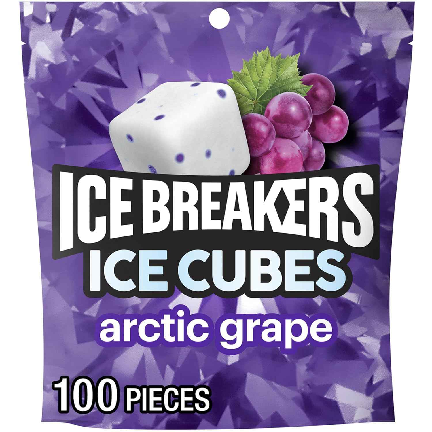 ICE BREAKERS Arctic Grape Chewing Gum – Sugar-Free Desk Drawer Staple for Office Meetings